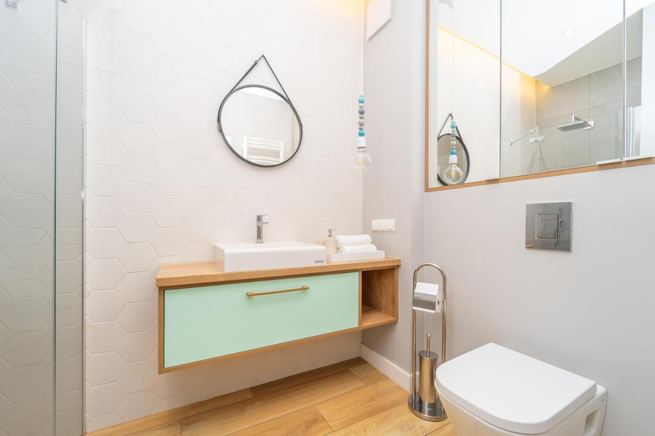 Nadmorski Apartament Blisko Plazy Apartment กดัญสก์ ภายนอก รูปภาพ